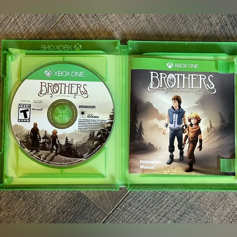 NEW! Brothers Game Disc w/ Case. Compatible with XBox One & Series S/X.